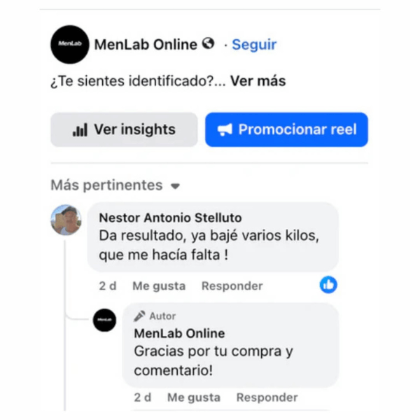 MensLabs Comentario